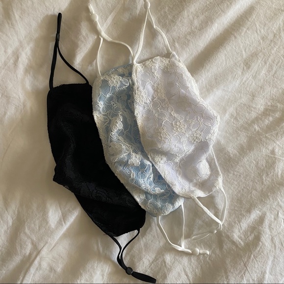 Everything In It’s Lace Face Mask - Picture 3 of 6